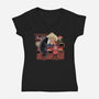 Spirited Runaway-womens v-neck tee-zascanauta