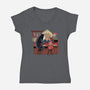 Spirited Runaway-womens v-neck tee-zascanauta