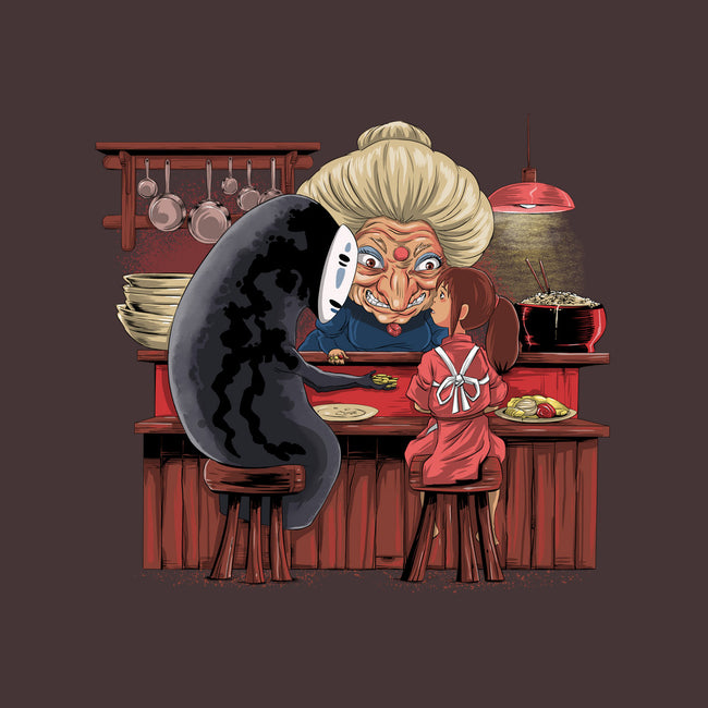 Spirited Runaway-womens basic tee-zascanauta