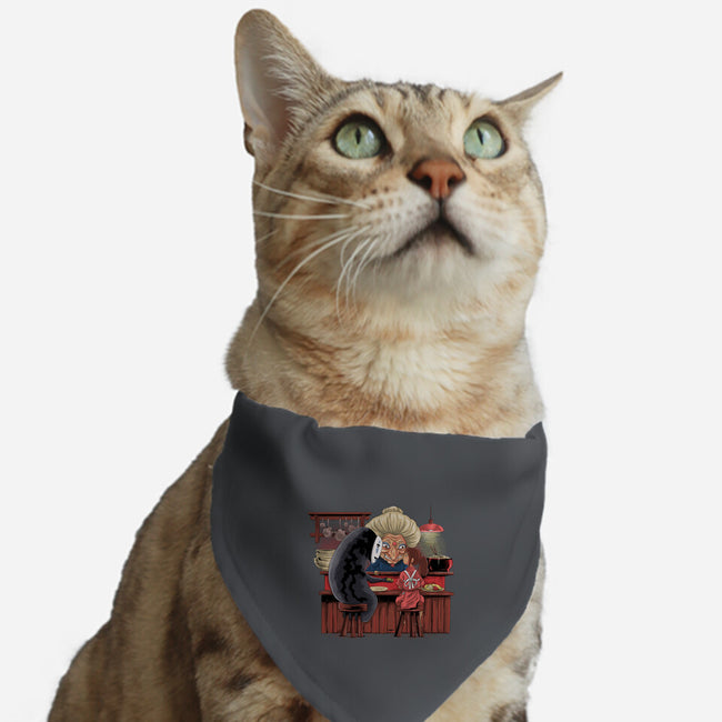 Spirited Runaway-cat adjustable pet collar-zascanauta