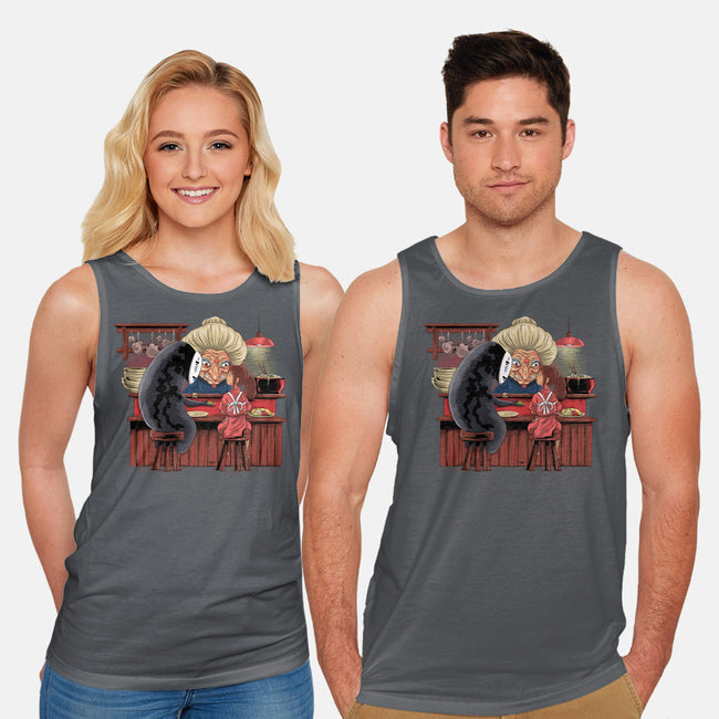 Spirited Runaway-unisex basic tank-zascanauta