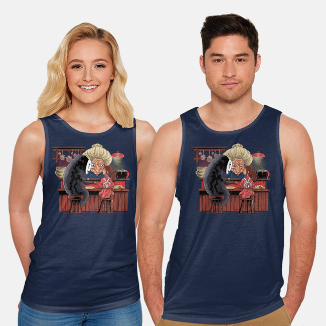 Spirited Runaway-unisex basic tank-zascanauta