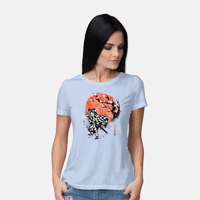 Brother Ink-womens basic tee-IKILO