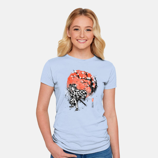 Brother Ink-womens fitted tee-IKILO