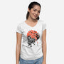 Brother Ink-womens v-neck tee-IKILO