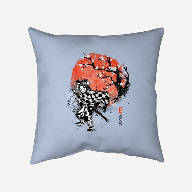 Brother Ink-none removable cover throw pillow-IKILO