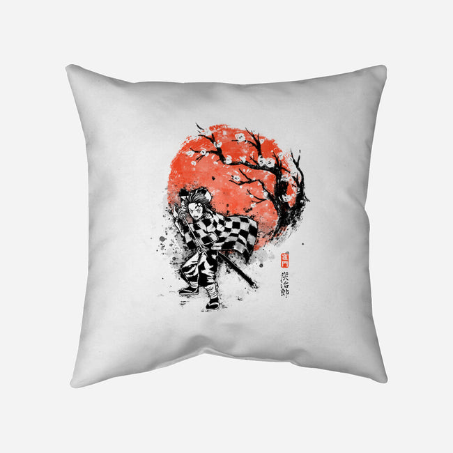 Brother Ink-none removable cover throw pillow-IKILO