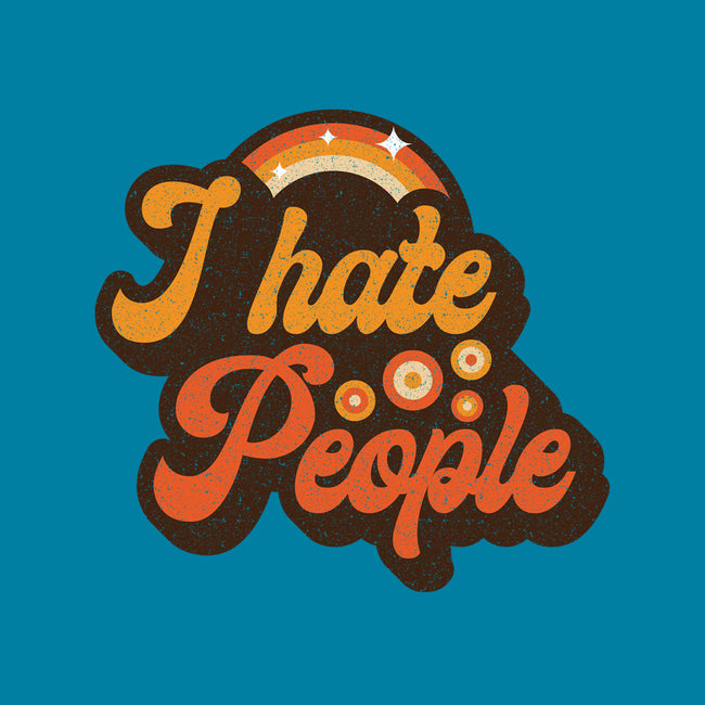 Hate People-unisex basic tank-retrodivision