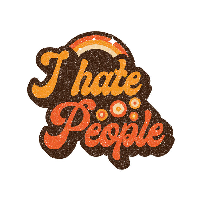 Hate People-none fleece blanket-retrodivision