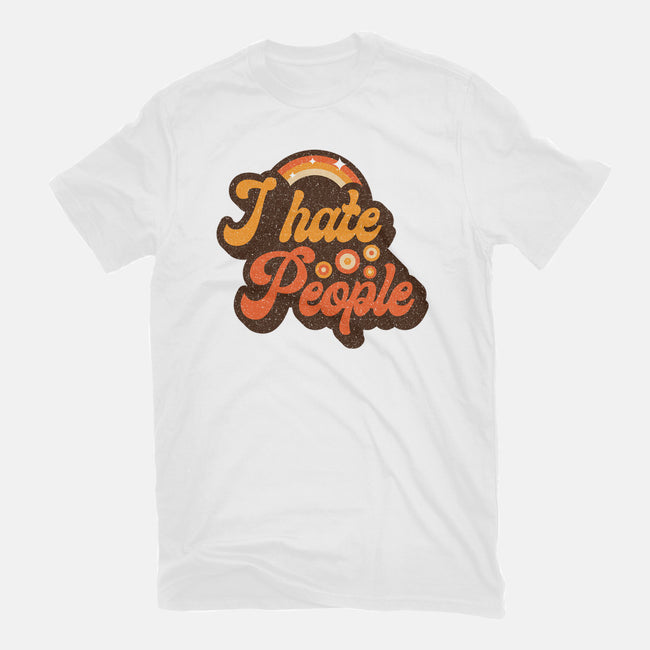 Hate People-womens basic tee-retrodivision