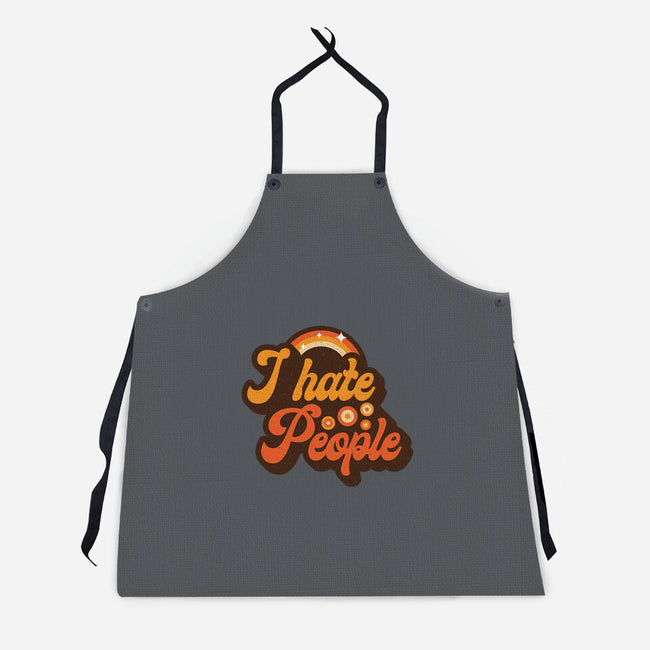 Hate People-unisex kitchen apron-retrodivision