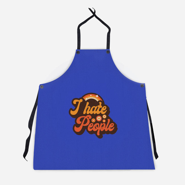 Hate People-unisex kitchen apron-retrodivision