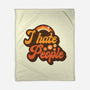 Hate People-none fleece blanket-retrodivision