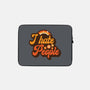 Hate People-none zippered laptop sleeve-retrodivision