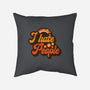 Hate People-none non-removable cover w insert throw pillow-retrodivision