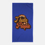 Hate People-none beach towel-retrodivision