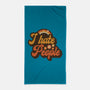 Hate People-none beach towel-retrodivision