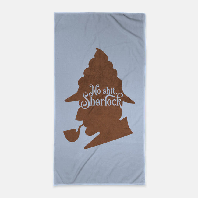 No Sherlock-none beach towel-hbdesign