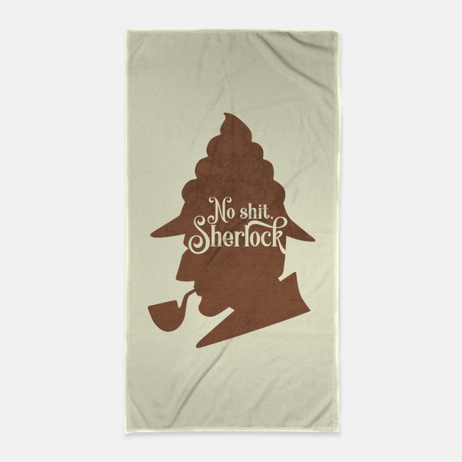 No Sherlock-none beach towel-hbdesign
