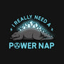 Power Nap-none fleece blanket-LooneyCartoony