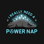 Power Nap-womens basic tee-LooneyCartoony