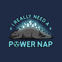 Power Nap-none fleece blanket-LooneyCartoony
