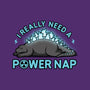 Power Nap-womens fitted tee-LooneyCartoony