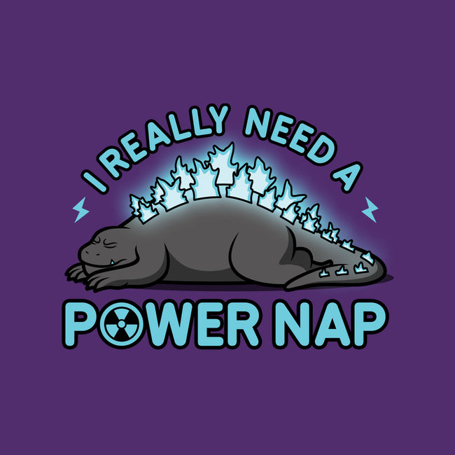 Power Nap-none glossy sticker-LooneyCartoony