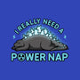 Power Nap-none removable cover w insert throw pillow-LooneyCartoony
