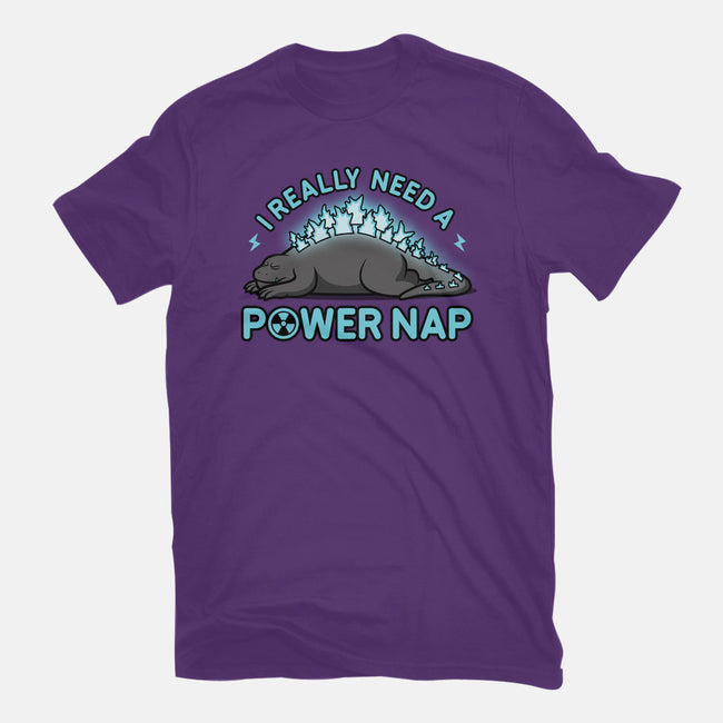 Power Nap-mens basic tee-LooneyCartoony