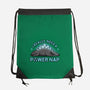 Power Nap-none drawstring bag-LooneyCartoony