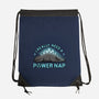 Power Nap-none drawstring bag-LooneyCartoony