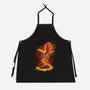 The Flame Ravager-unisex kitchen apron-Ionfox