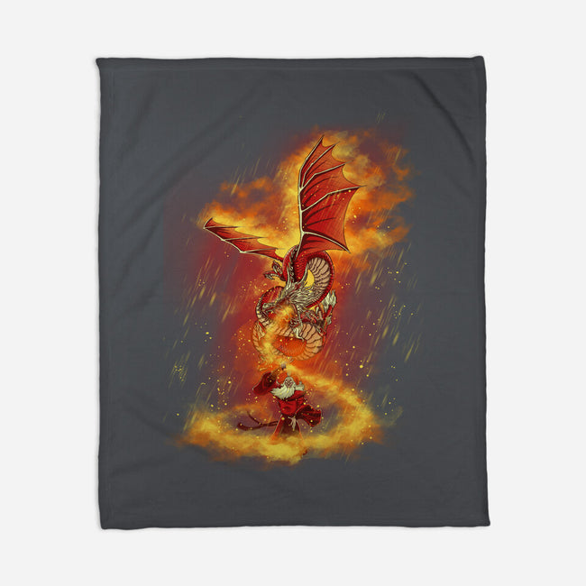 The Flame Ravager-none fleece blanket-Ionfox