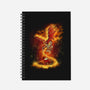 The Flame Ravager-none dot grid notebook-Ionfox