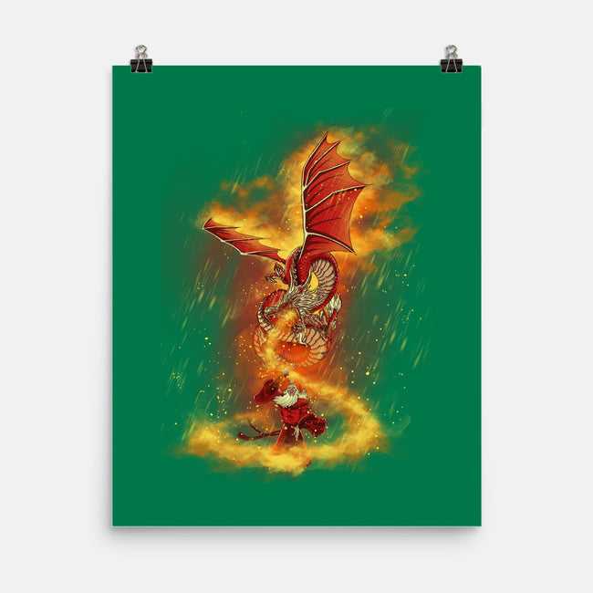 The Flame Ravager-none matte poster-Ionfox