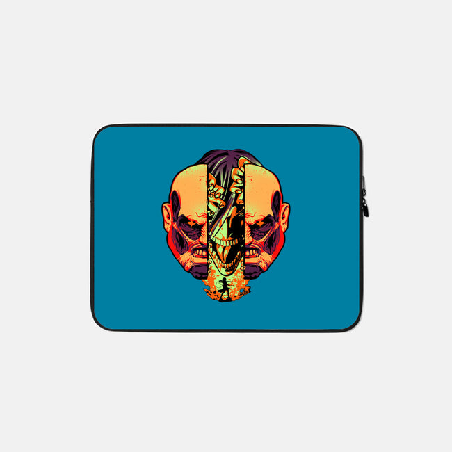 Battle In Paradis Island-none zippered laptop sleeve-heydale