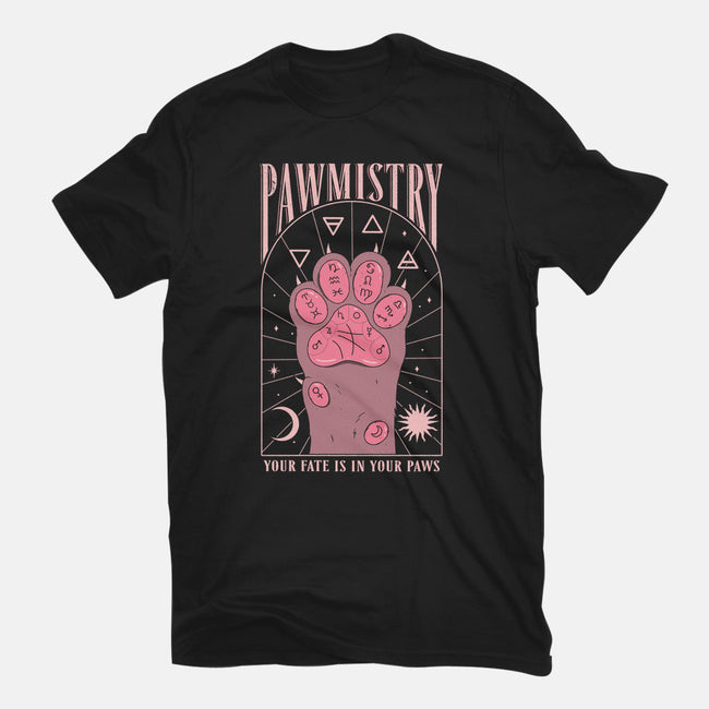 Pawmistry-womens basic tee-Thiago Correa