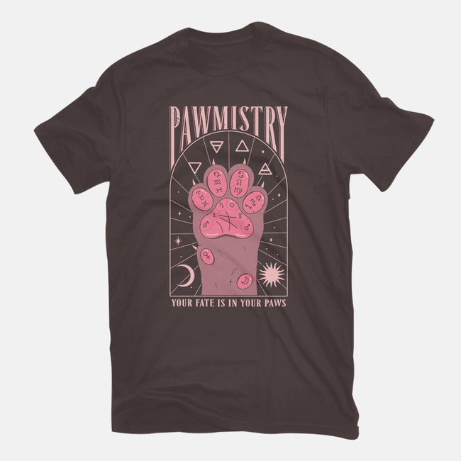 Pawmistry-womens fitted tee-Thiago Correa