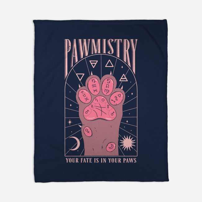 Pawmistry-none fleece blanket-Thiago Correa