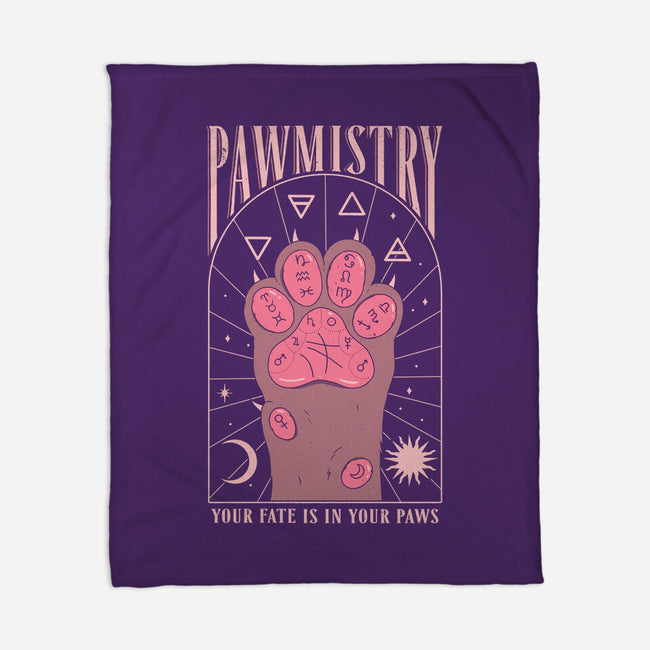 Pawmistry-none fleece blanket-Thiago Correa