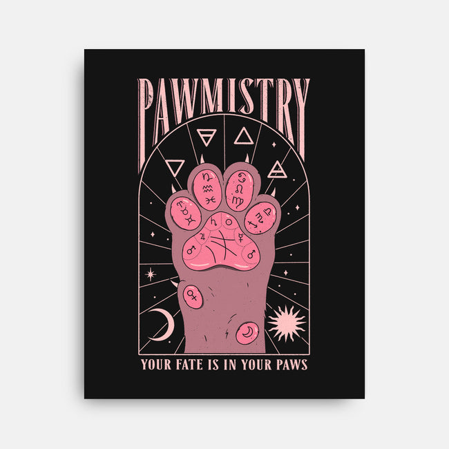 Pawmistry-none stretched canvas-Thiago Correa