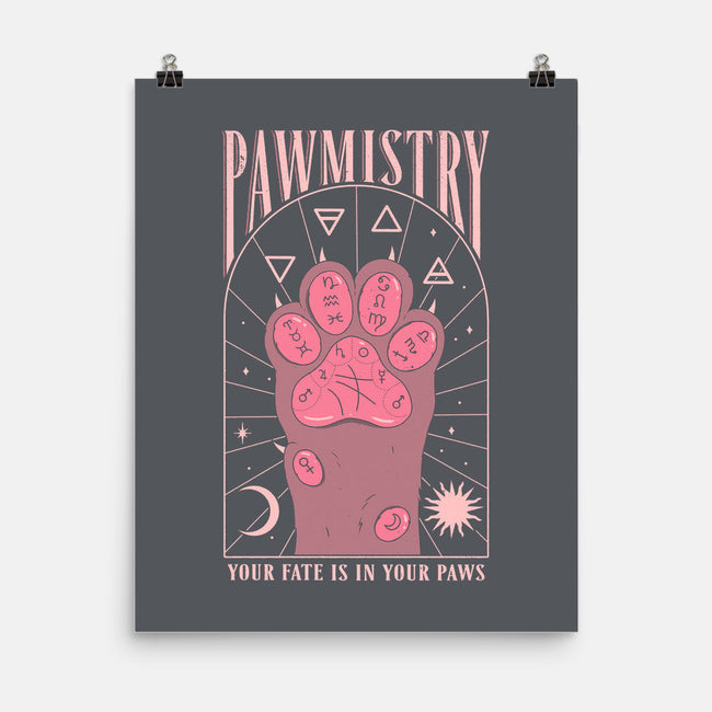 Pawmistry-none matte poster-Thiago Correa