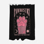 Pawmistry-none polyester shower curtain-Thiago Correa