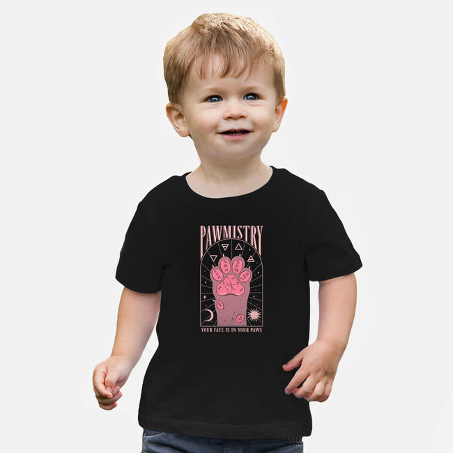 Pawmistry-baby basic tee-Thiago Correa