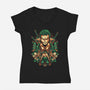 Rise Of The Pirate Hunter-womens v-neck tee-glitchygorilla