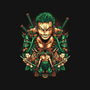 Rise Of The Pirate Hunter-none removable cover w insert throw pillow-glitchygorilla