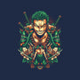 Rise Of The Pirate Hunter-none removable cover w insert throw pillow-glitchygorilla