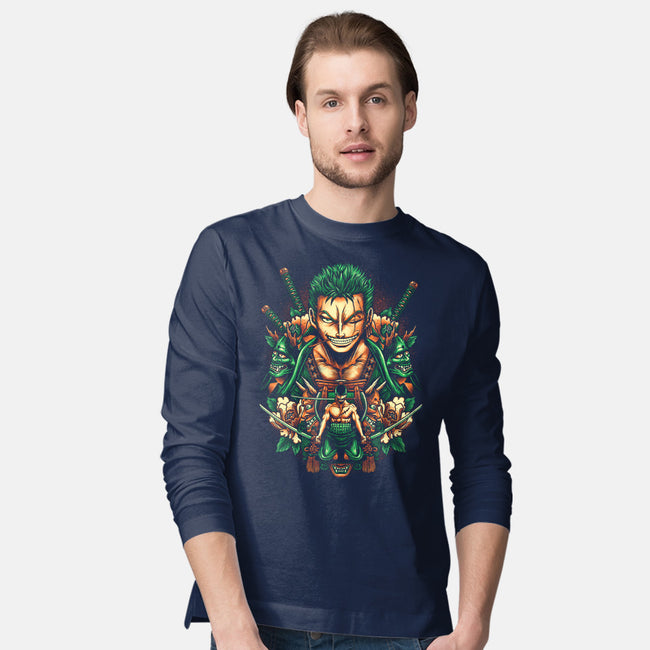 Rise Of The Pirate Hunter-mens long sleeved tee-glitchygorilla