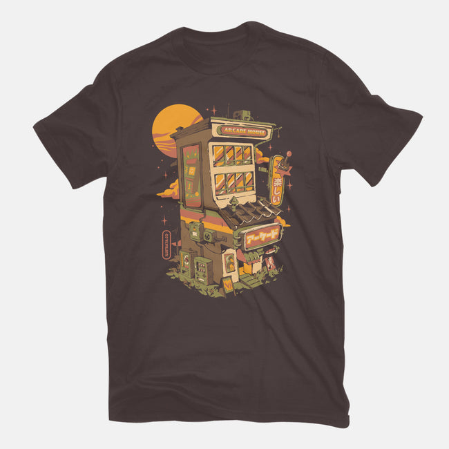 Arcade House-womens fitted tee-ilustrata